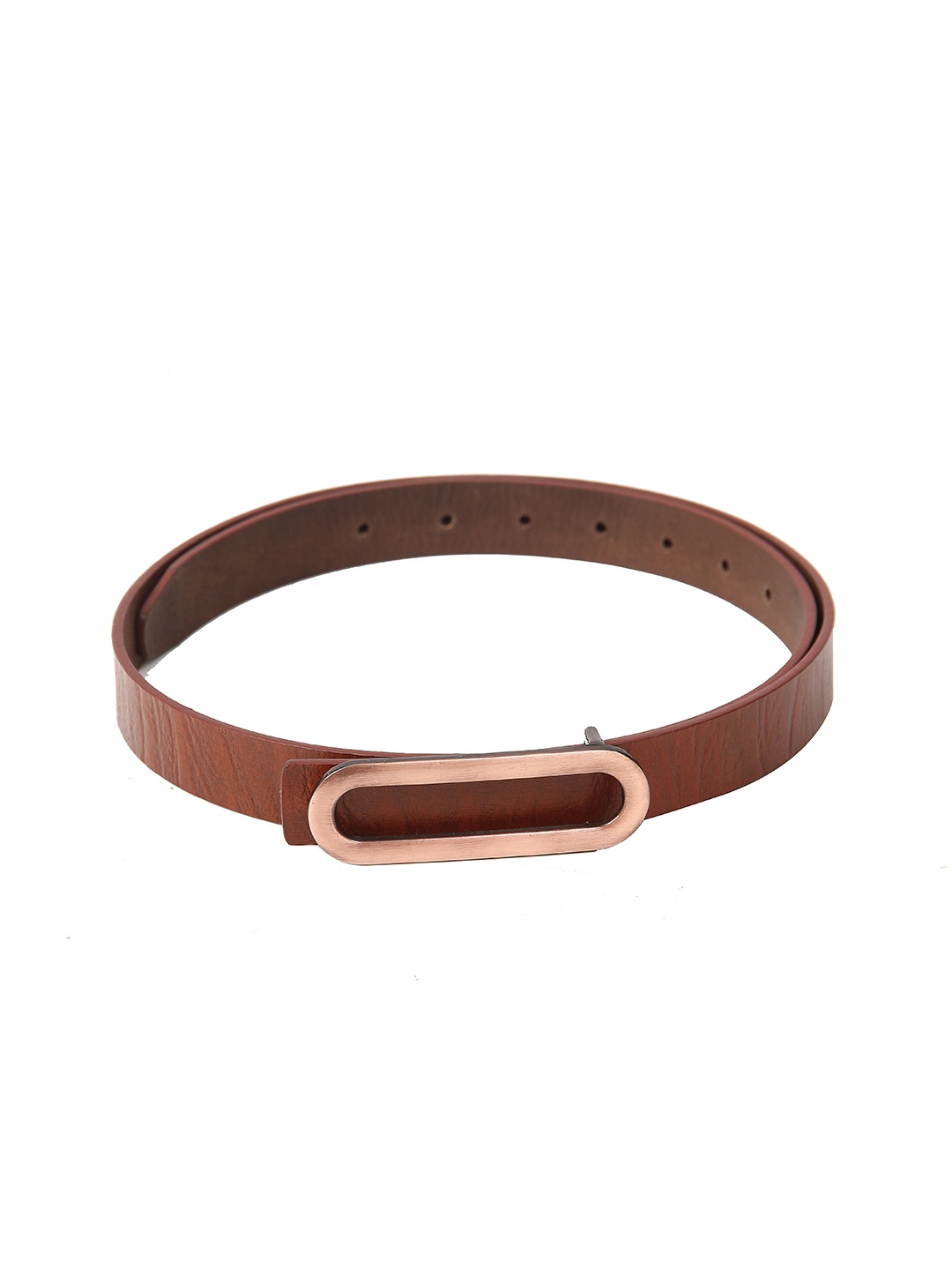 

Calvadoss Women Textured Leather Belt, Tan