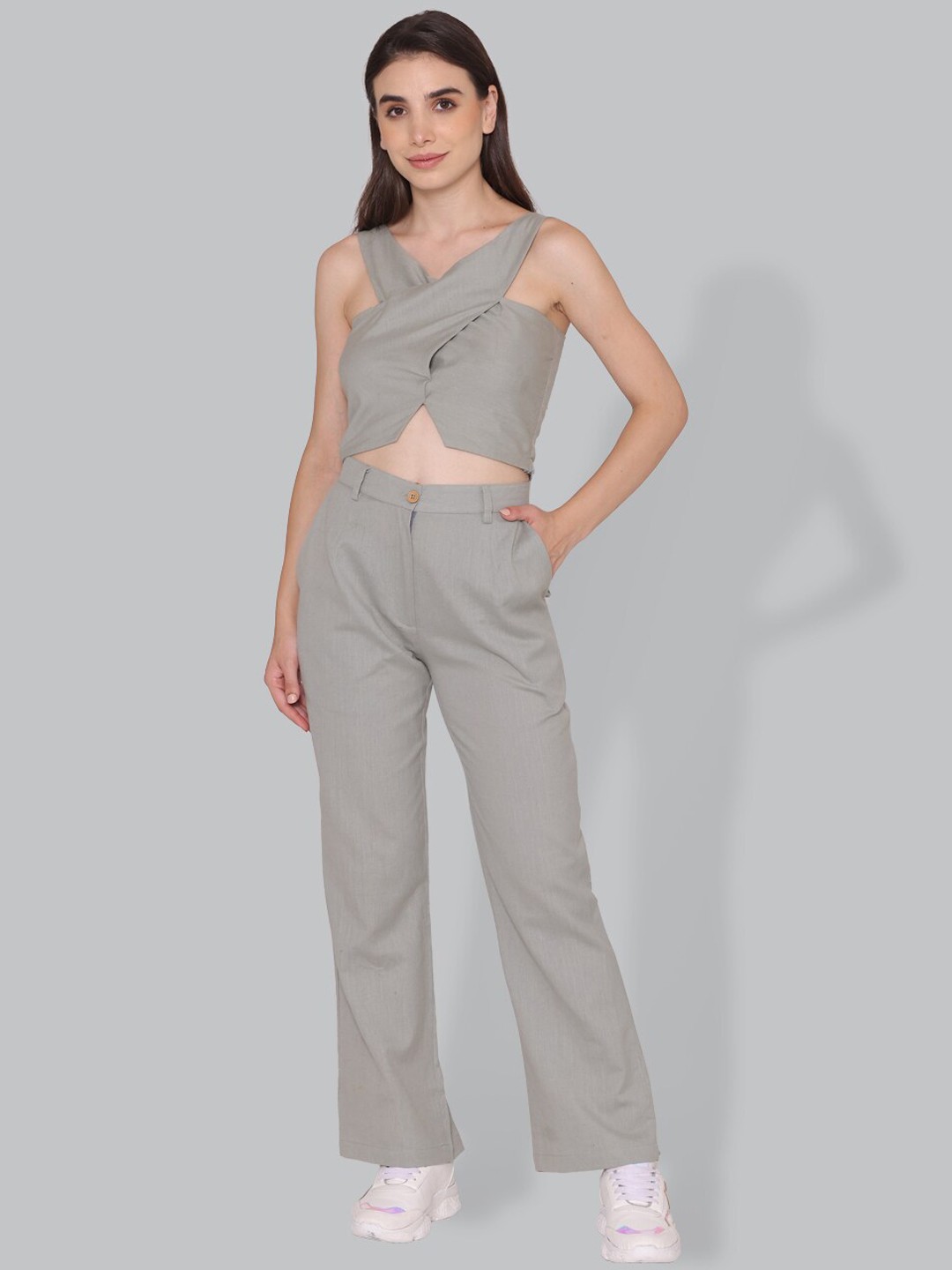 

CUFFS N LASHES Top & Trousers Co-Ords, Green