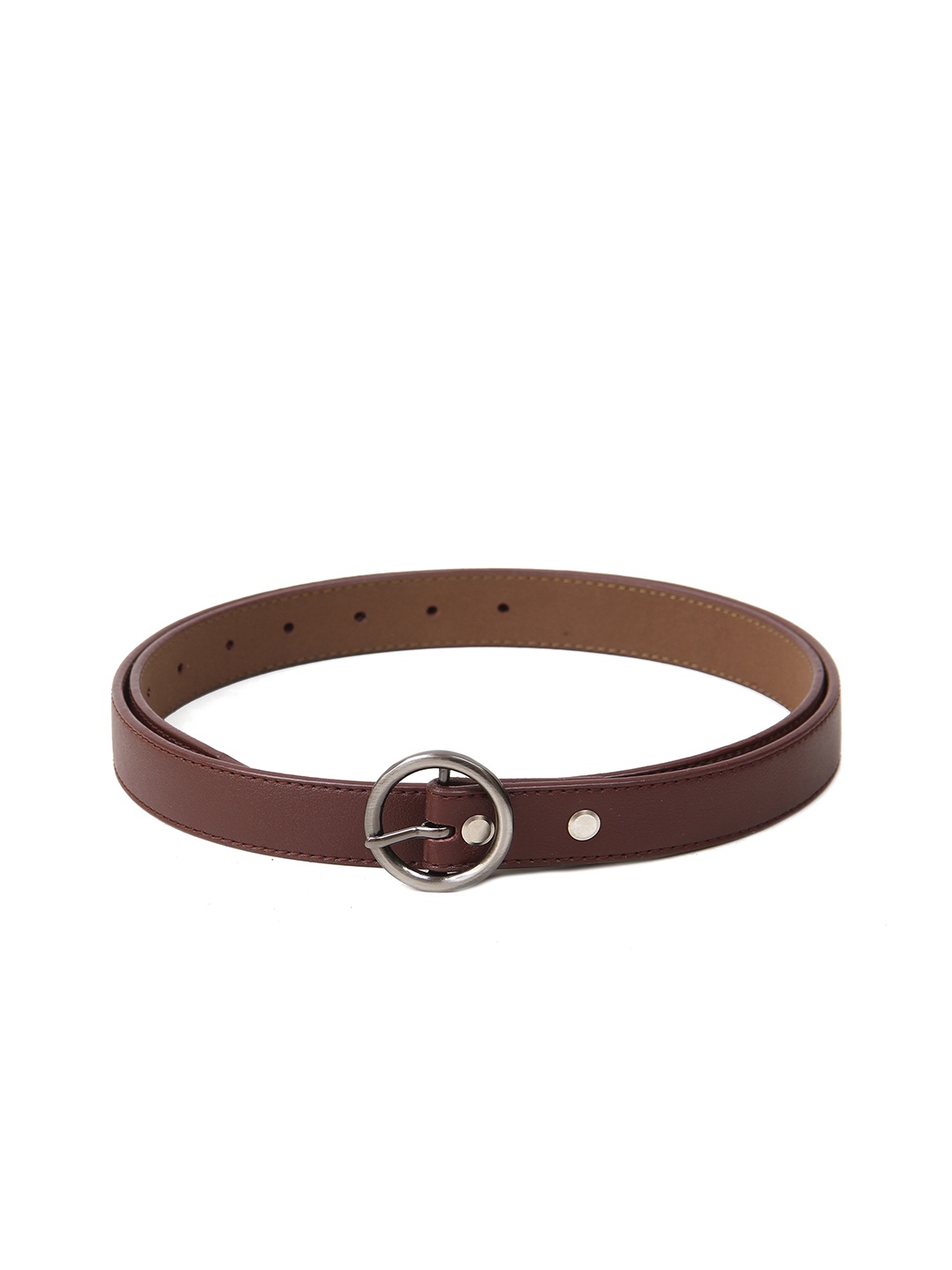 

Calvadoss Women Textured Belt, Maroon