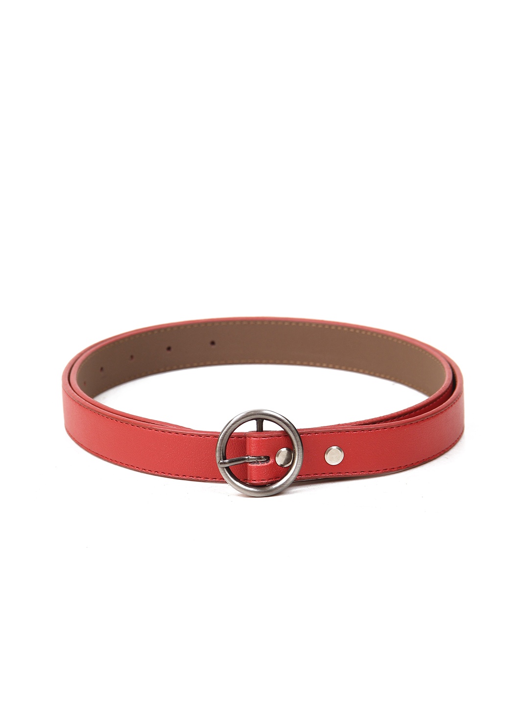 

Calvadoss Women Slim Belt, Red