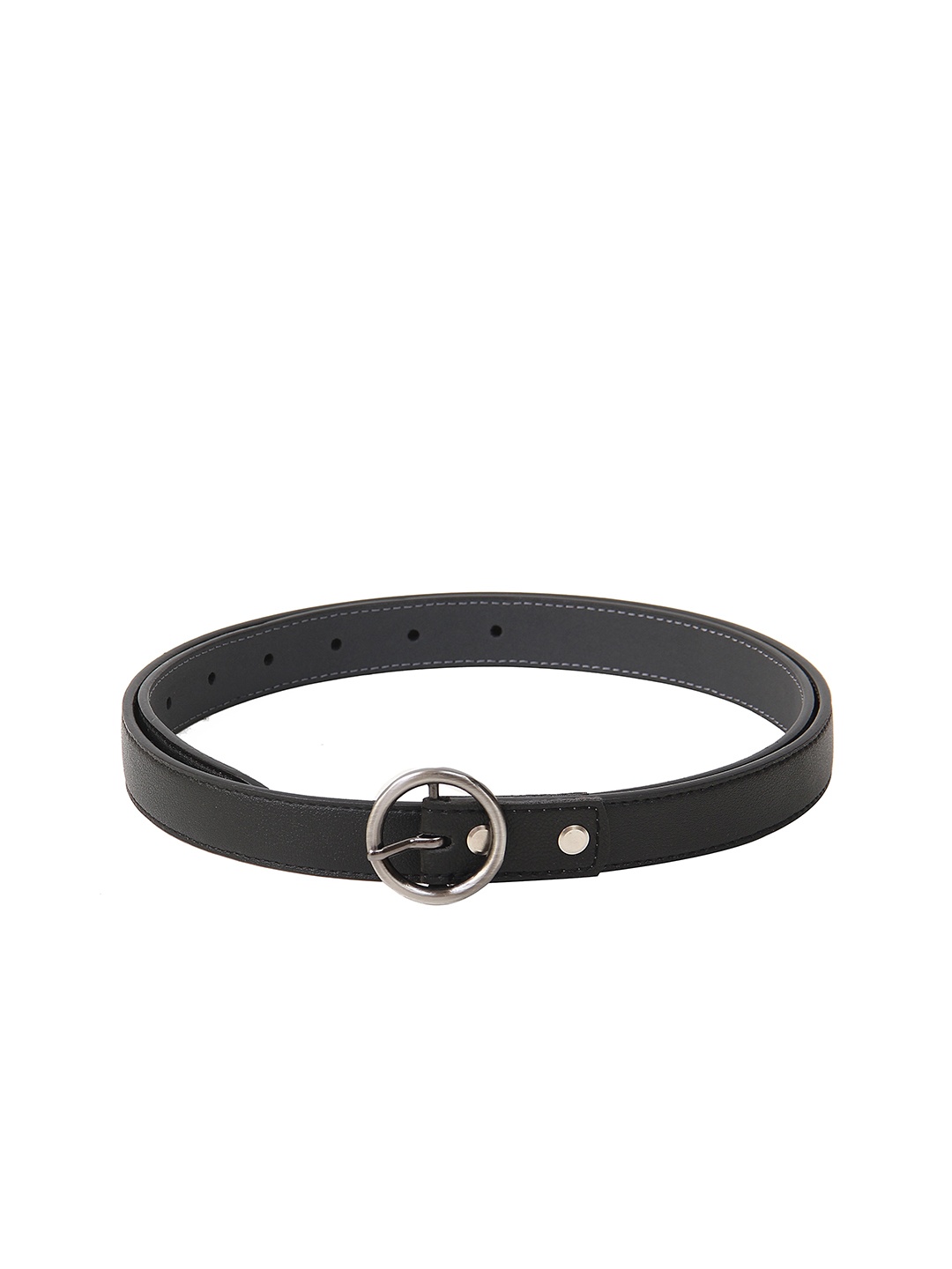 

Calvadoss Girls Textured Slim Belt, Black