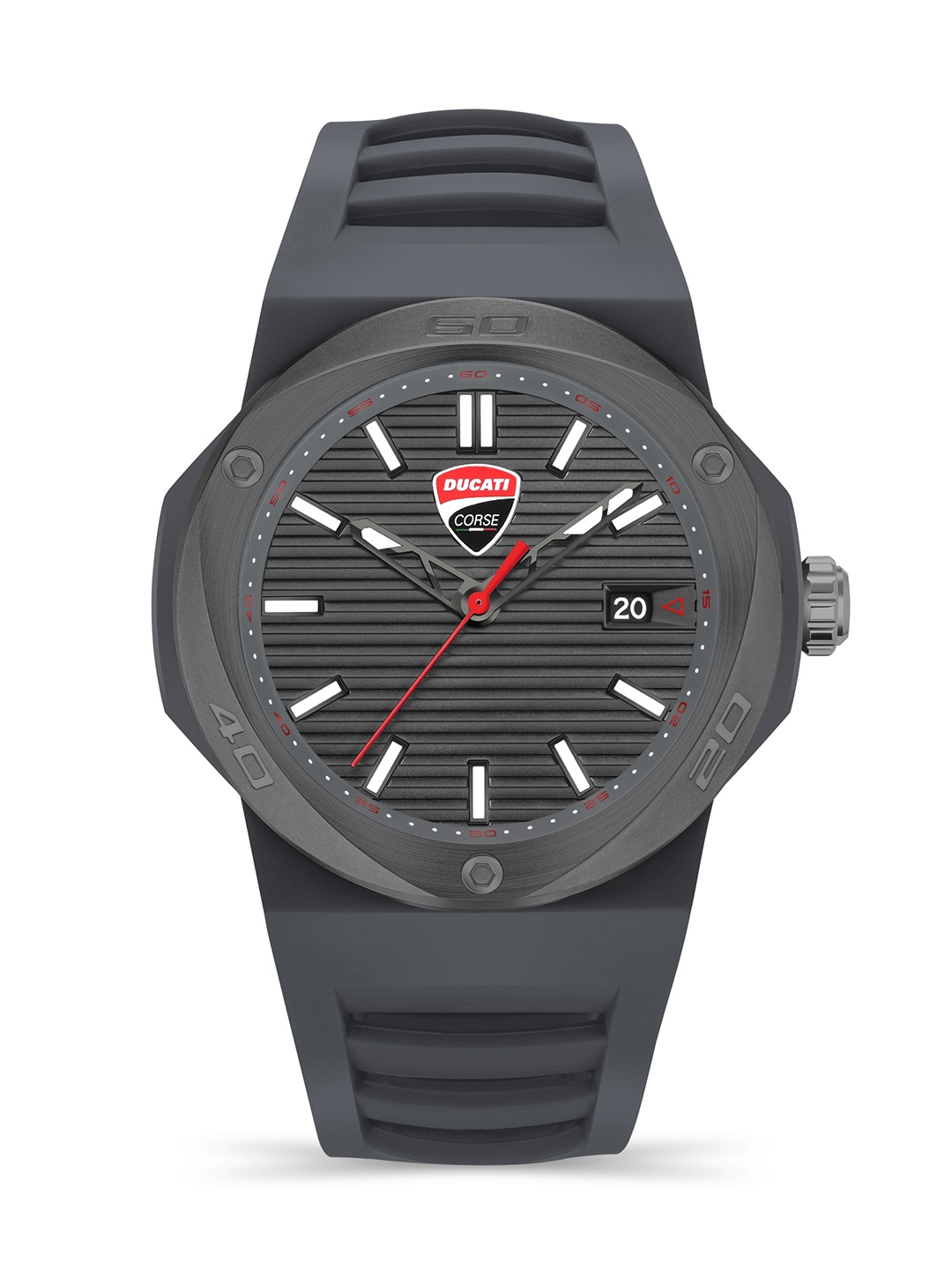 

DUCATI CORSE Men Dial & Straps Analogue Watch DTWGN0000505, Grey