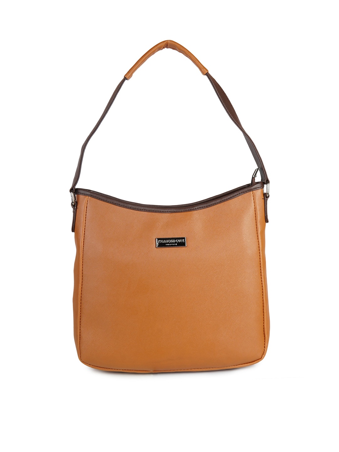 

Kenneth Cole PU Structured Hobo Bag, Tan