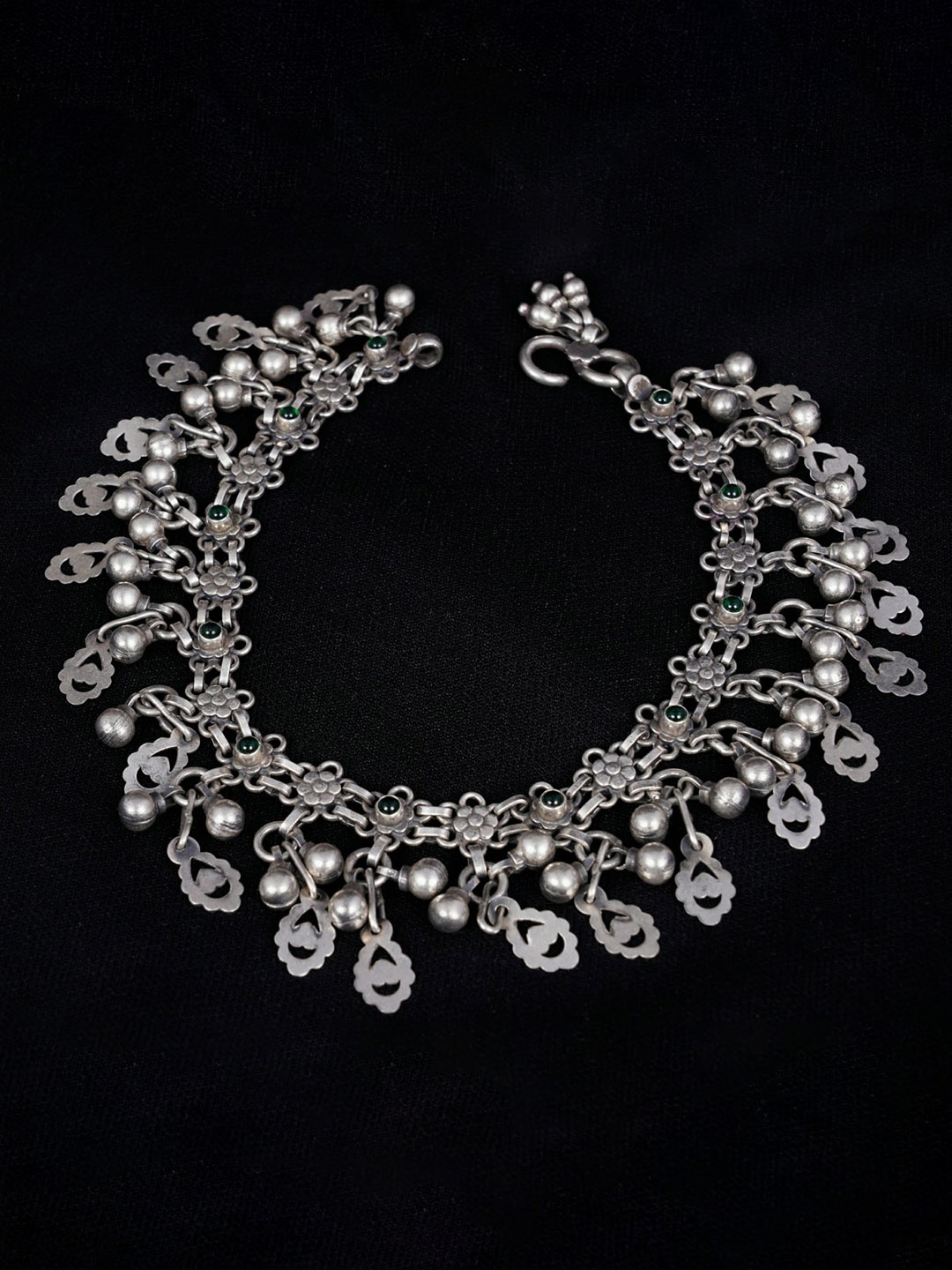 

Shyle 925 Sterling Silver-Plated Anklets