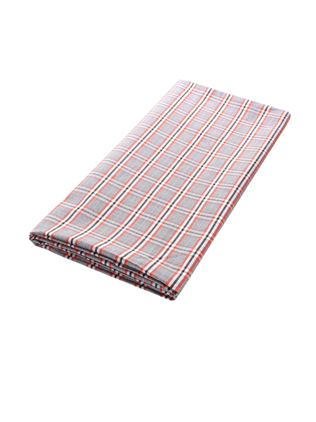 

LONDON CROSS Men Checked Cotton Clothing Fabric, Grey