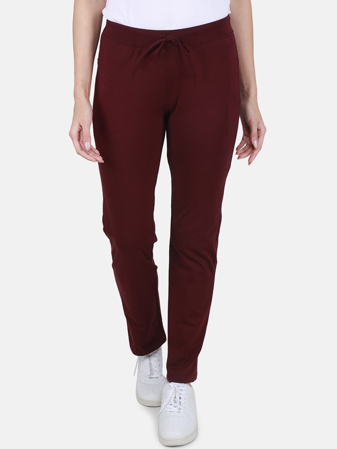 

Monte Carlo Women Mid Rise Track Pants, Maroon
