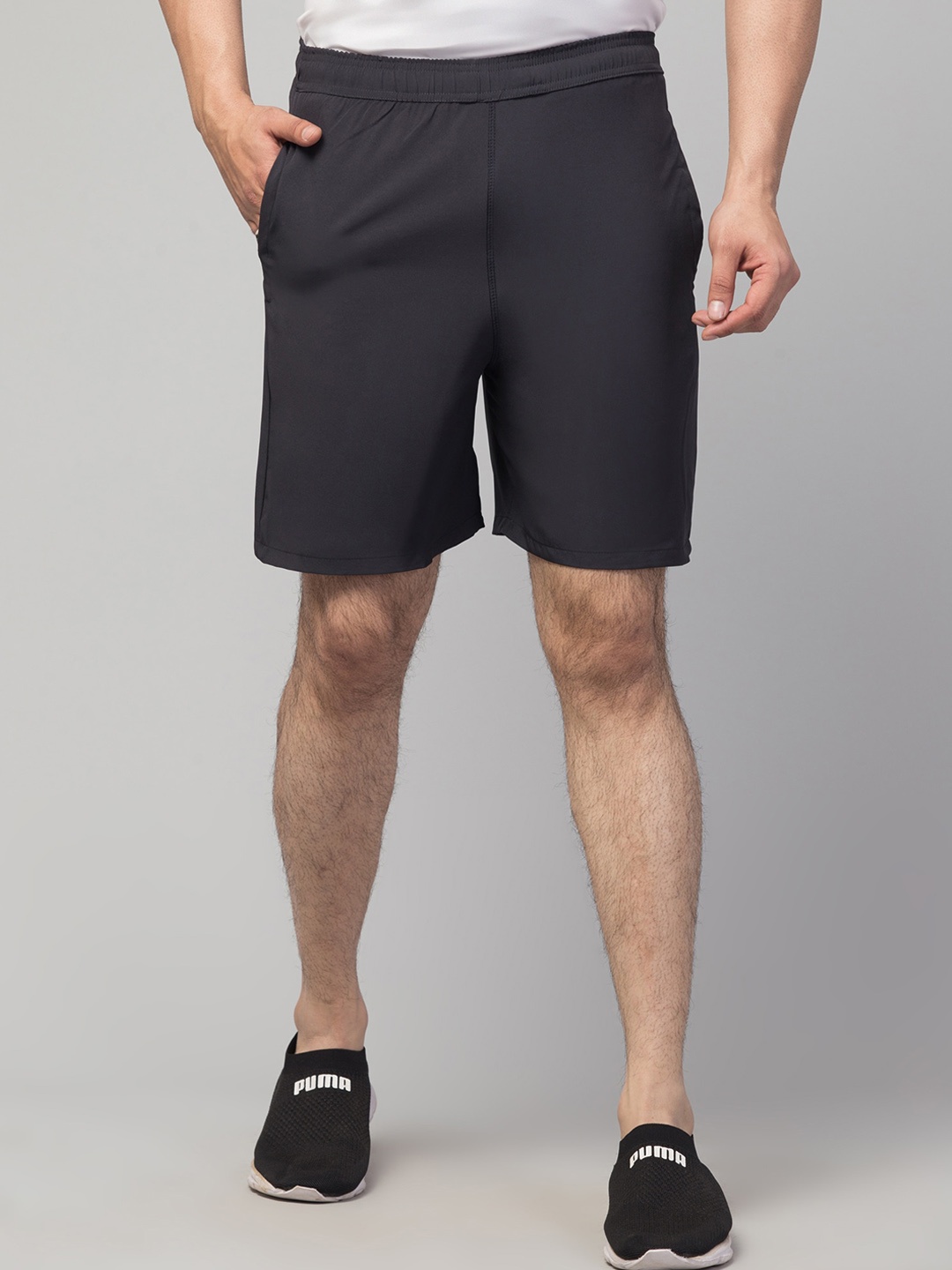 

Apraa & Parma Men E-Dry Technology Outdoor Sports Shorts, Grey
