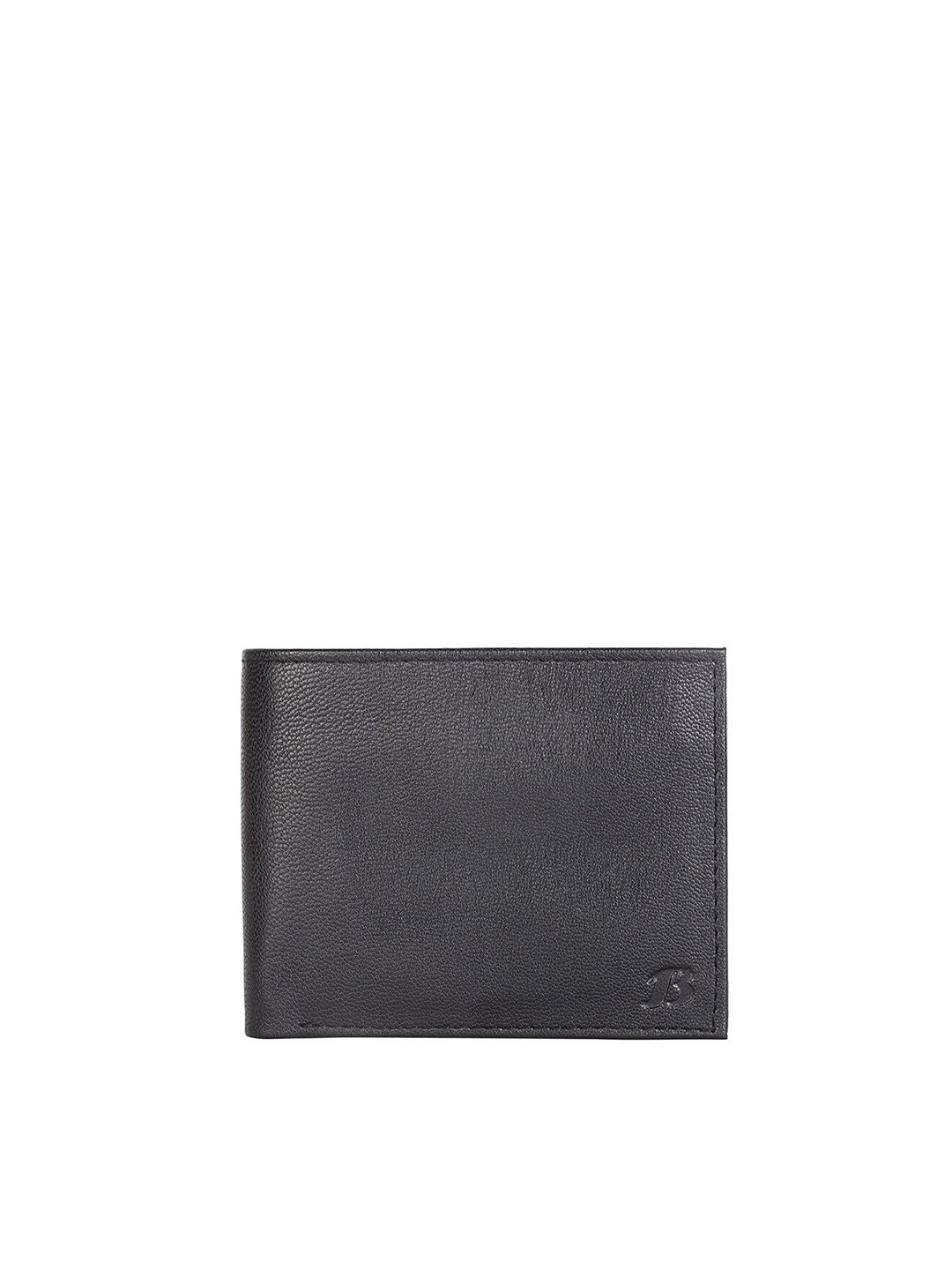 

Bata Men Leather Two Fold Wallet, Black