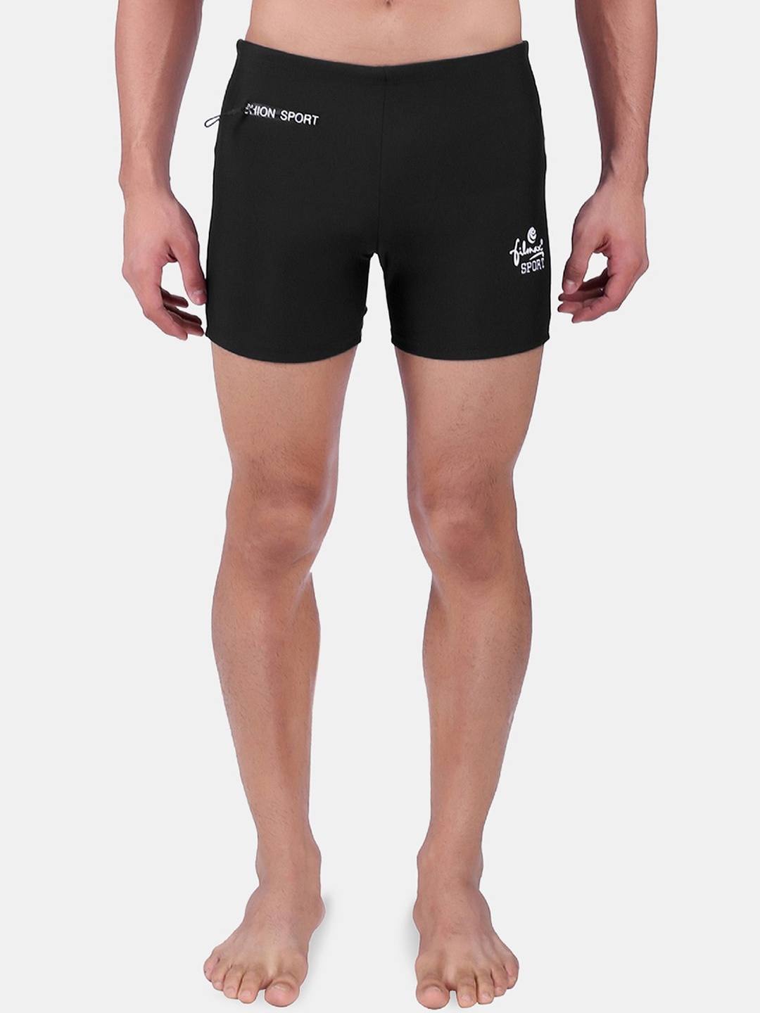 

FILMAX ORIGINALS Men Essential Endurance+ Aquashort Swim Shorts, Black