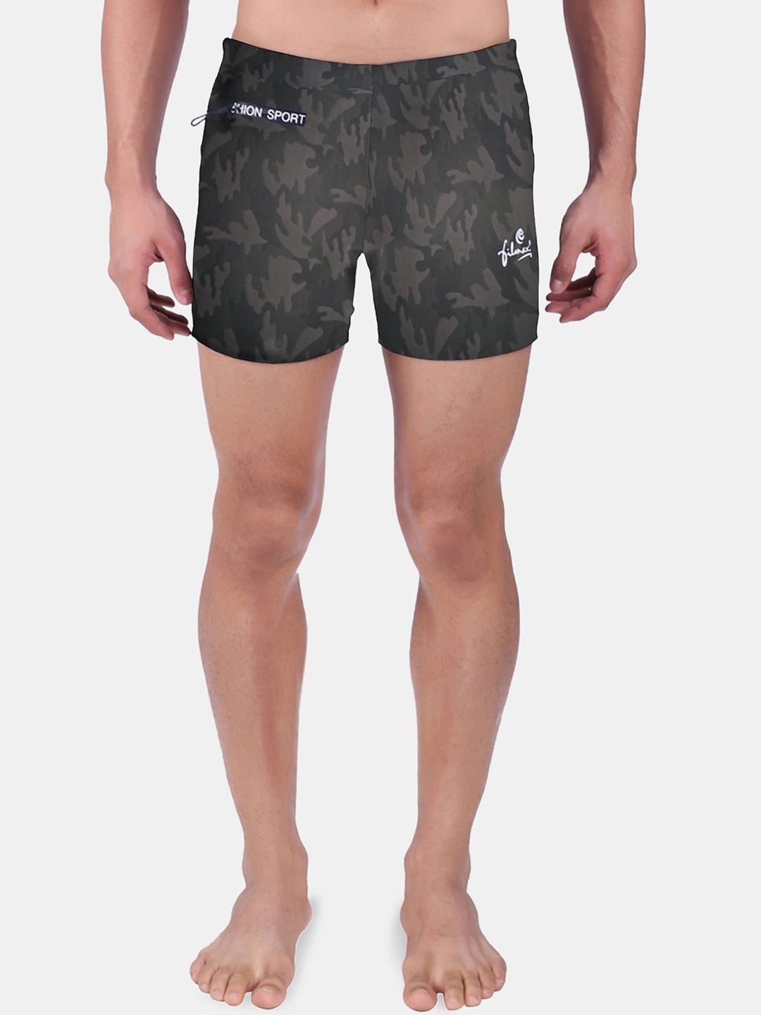 

FILMAX ORIGINALS Swimwear Essential Endurance+ Aquashort Swim Shorts, Grey
