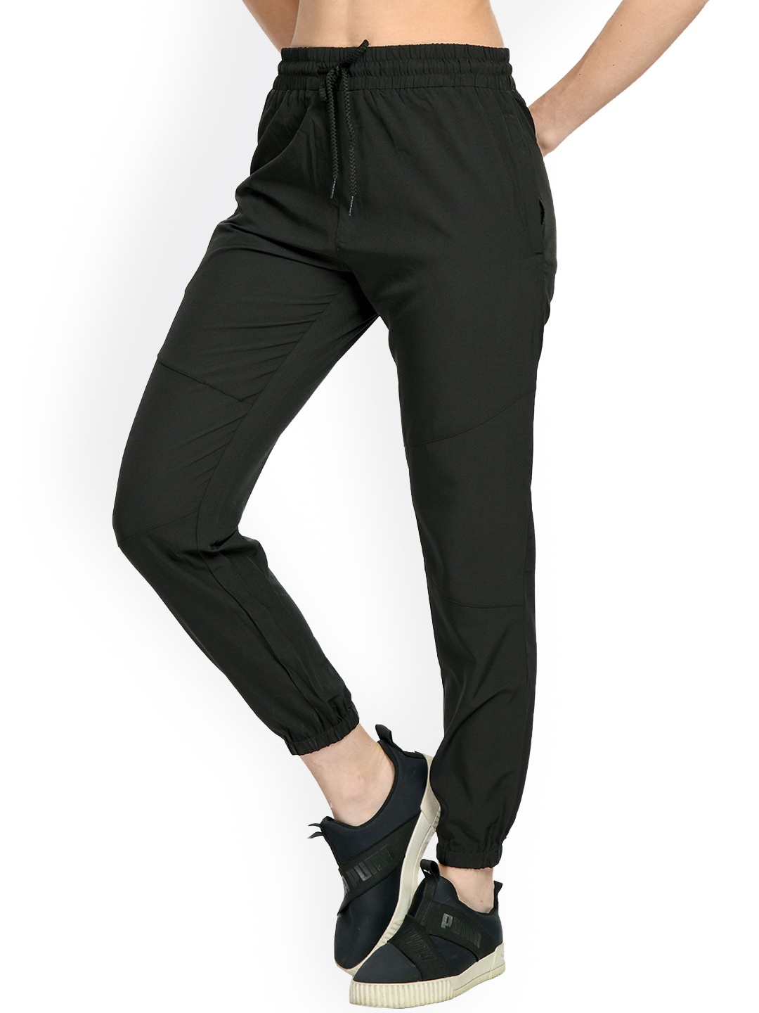 

Body Smith Women Relaxed-Fit Dry-Fit Joggers, Black