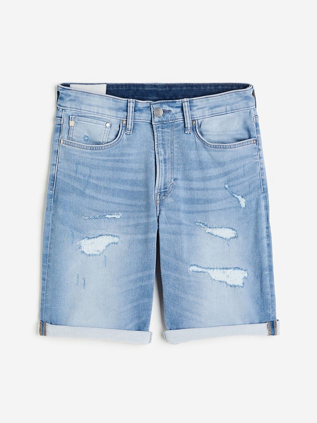 

H&M Men Hybrid Regular Denim Shorts, Blue