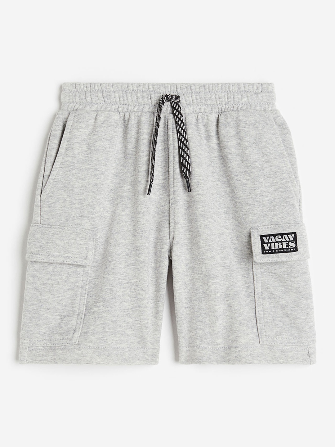 

H&M Boys Cargo Sweatshirt Shorts, Grey