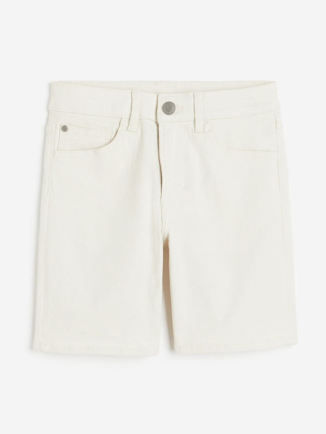 

H&M Boys Denim Shorts, White