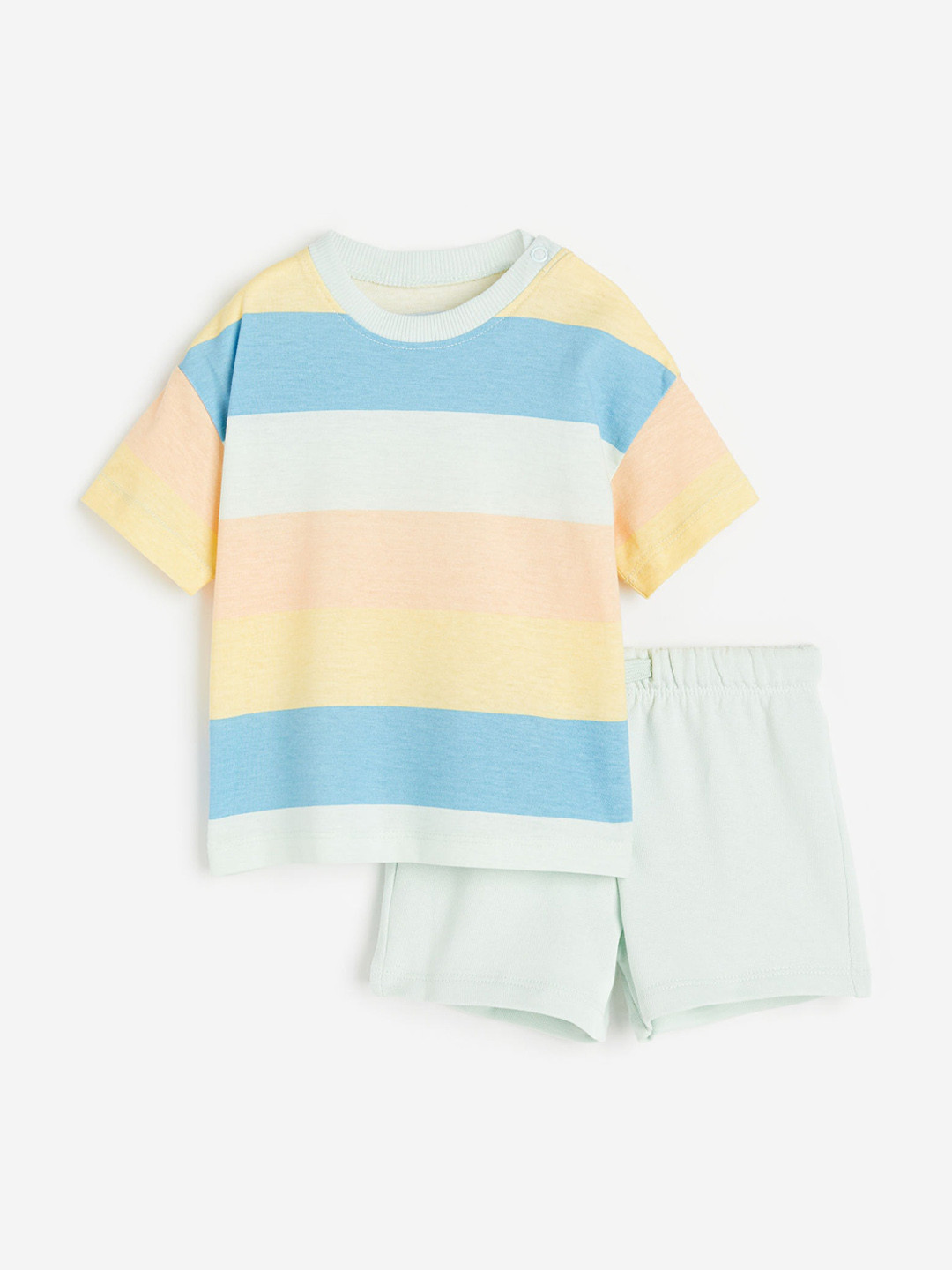 

H&M Boys 2-Piece Cotton Set, Green