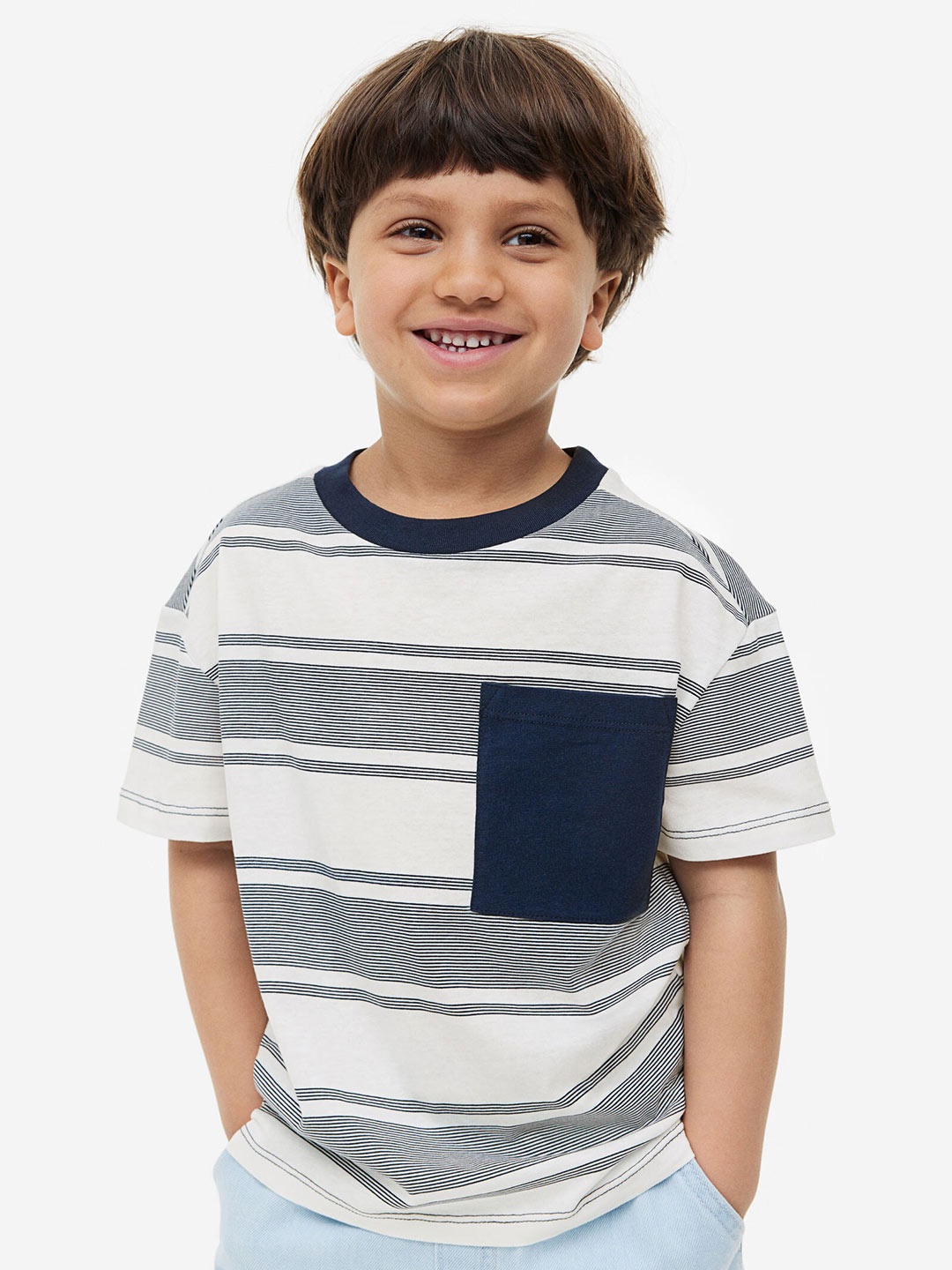 

H&M Boys 2-Pack T-Shirts, Blue