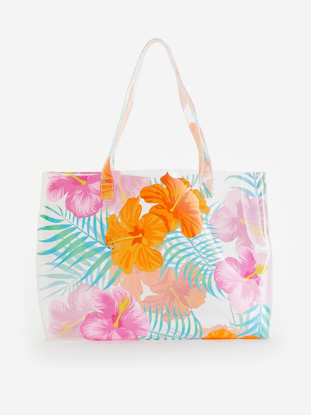 

H&M Girls Patterned Shopper, Transparent