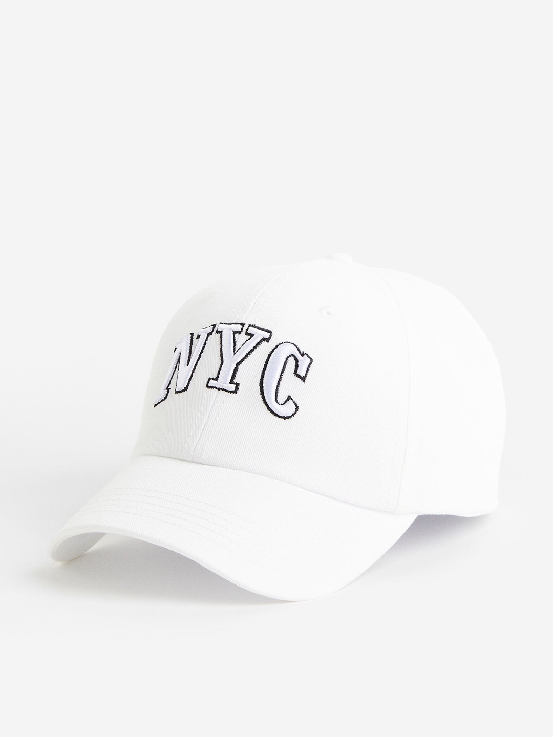 

H&M Women Pure Cotton Cap, White