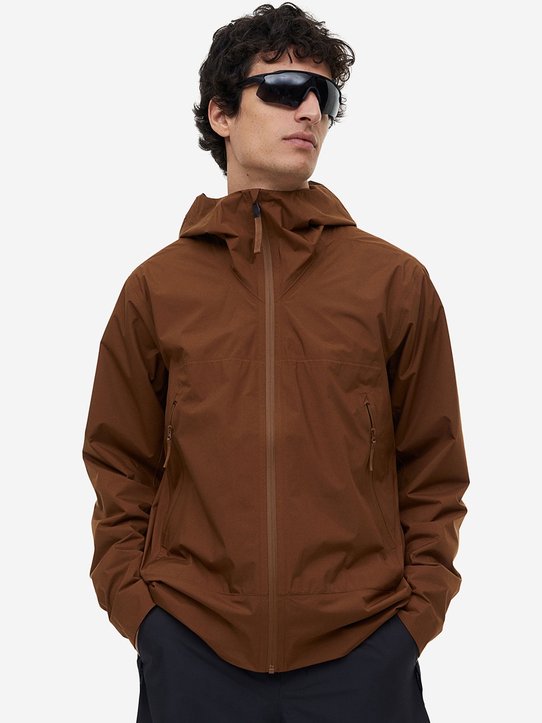 

H&M Men StormMove Shell Jacket, Brown