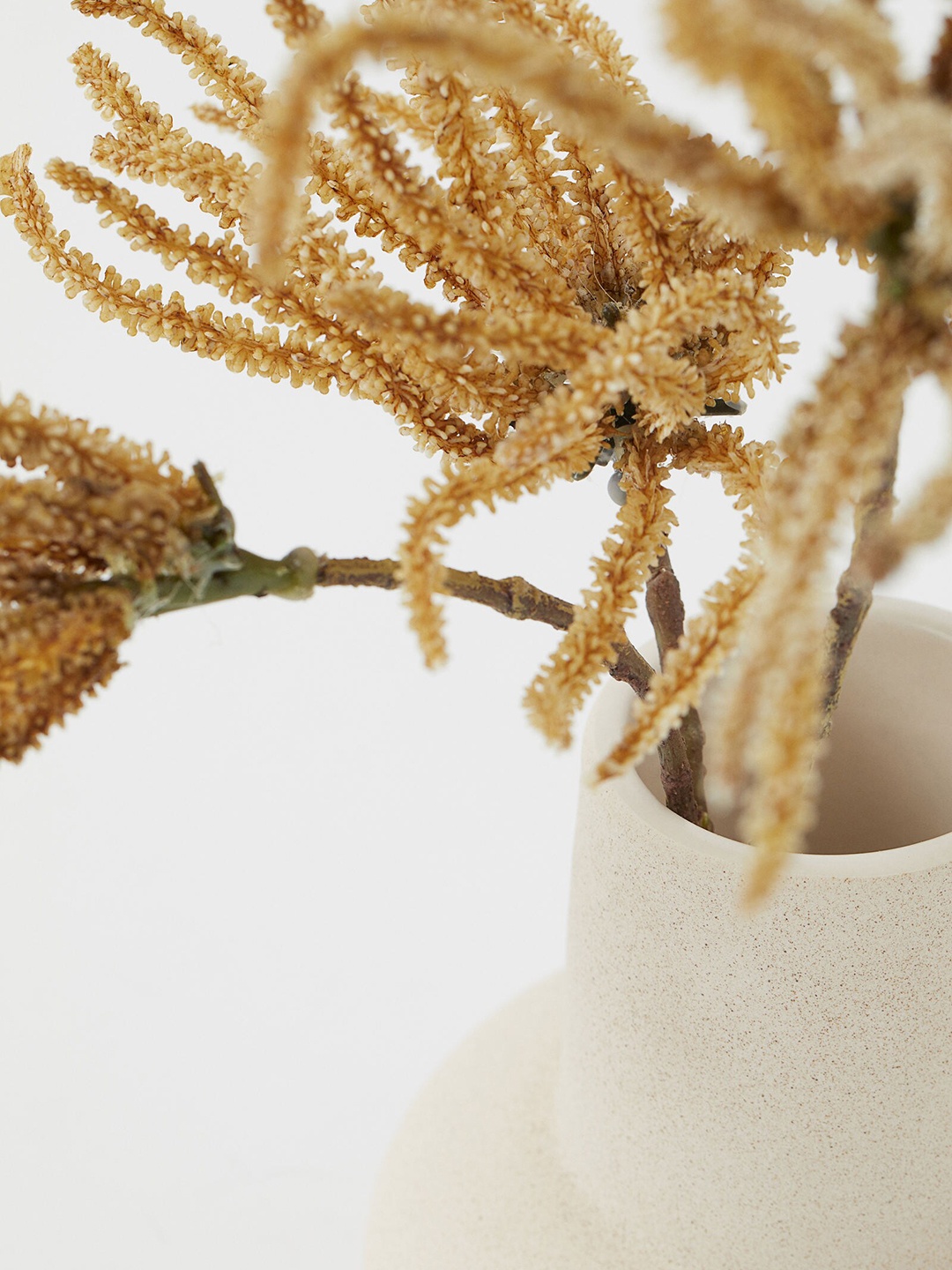

H&M Beige Small Ceramic Vase