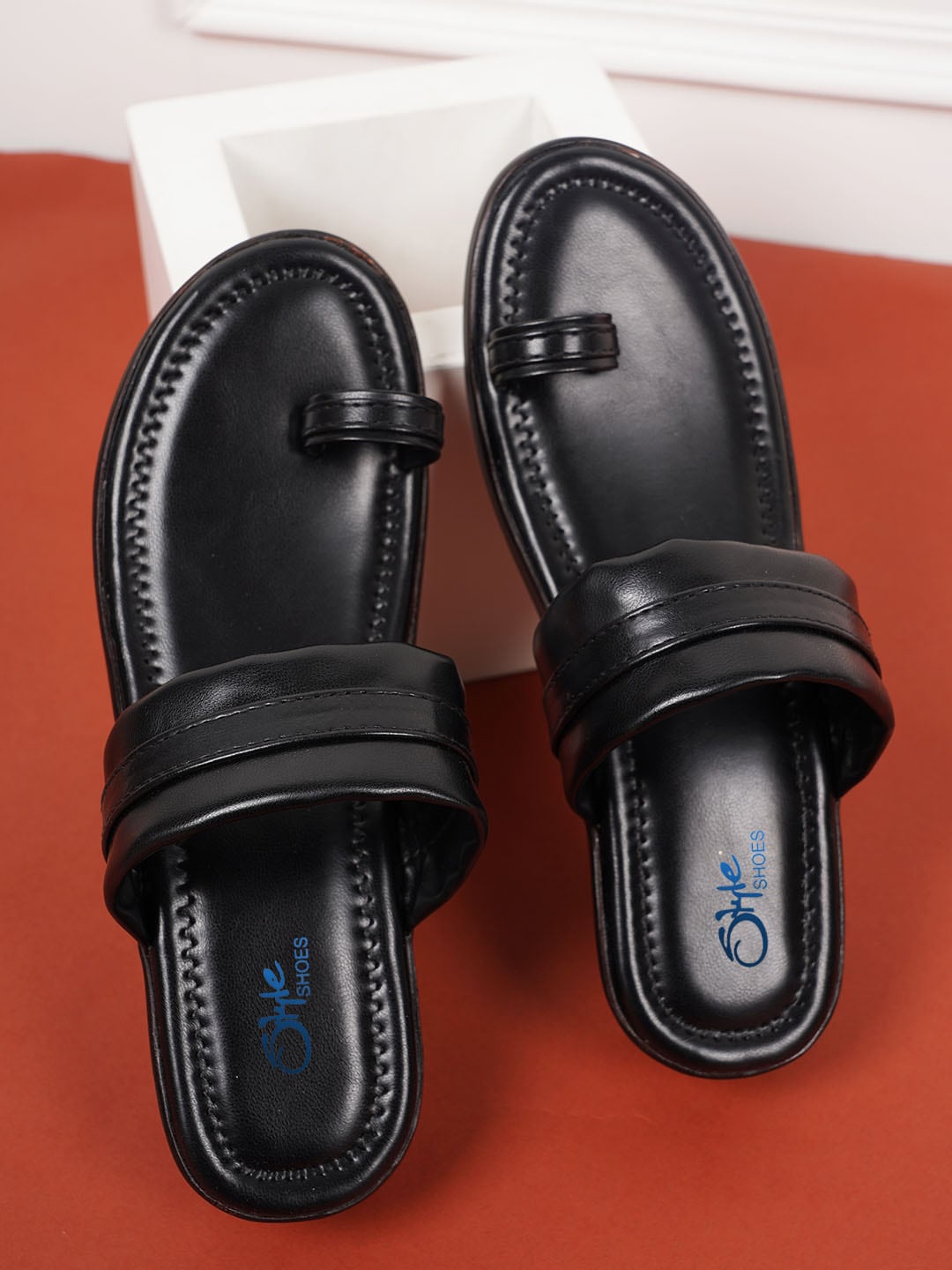 

Style Shoes One Toe Comfort Heels, Black