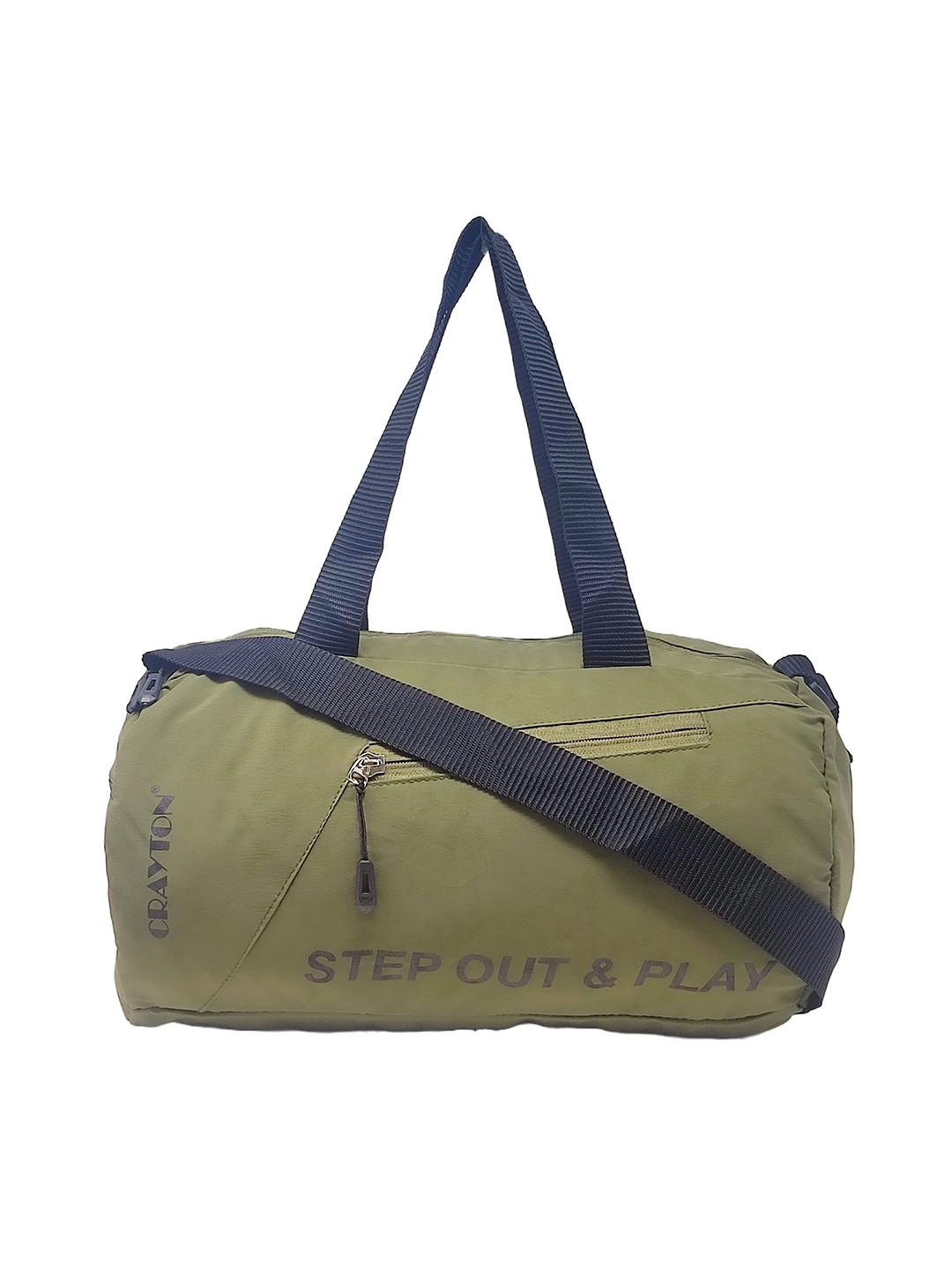 

CRAYTON Printed Collapsible and Expandable Duffel Bag, Olive
