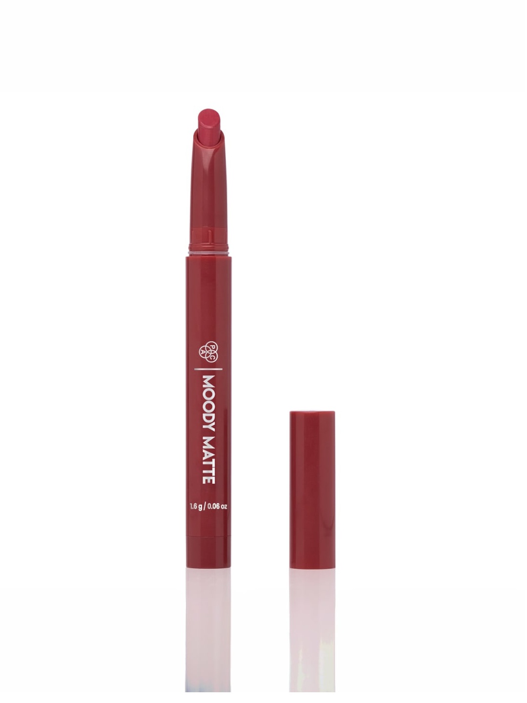 

PAC Moody Matte Smudge-Proof & Transfer-Proof Lipstick - Bachelorette, Pink