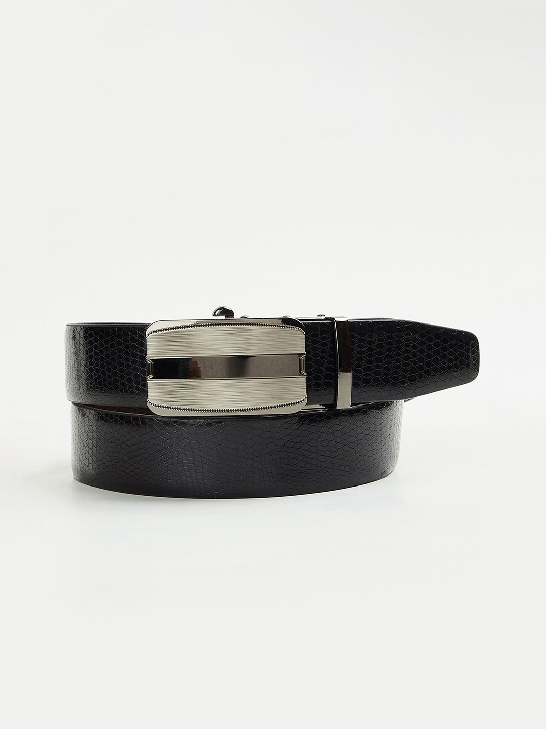 

CODE by Lifestyle Men PU Reversible Belt, Black