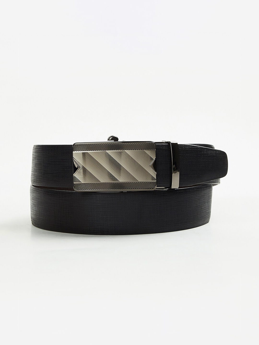 

CODE by Lifestyle Men PU Reversible Belt, Black