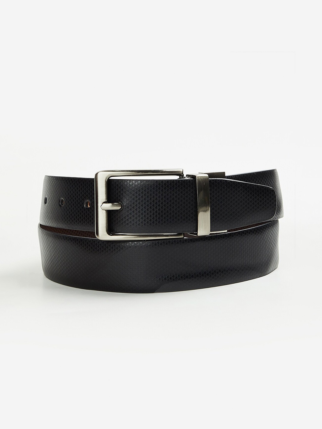 

CODE by Lifestyle Men PU Reversible Belt, Black