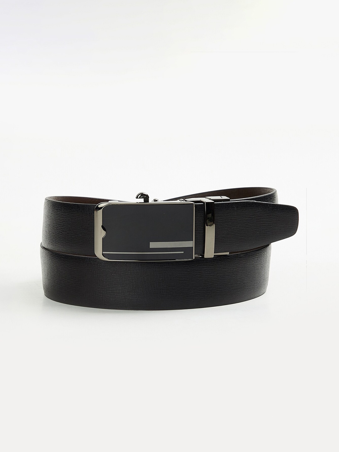 

CODE by Lifestyle Men PU Reversible Belt, Black