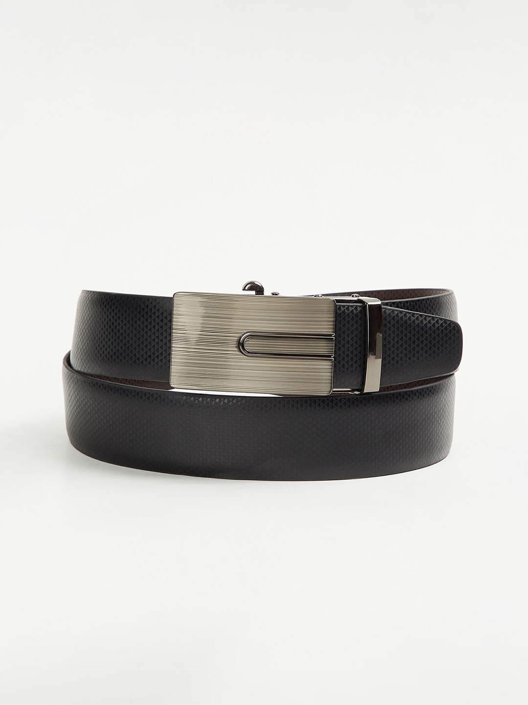 

CODE by Lifestyle Men PU Reversible Belt, Black