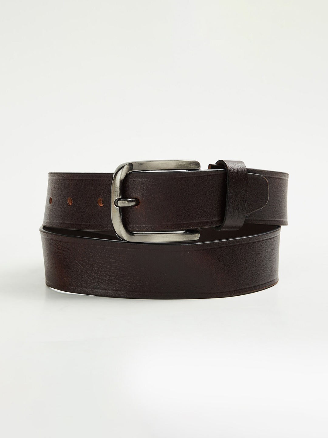 

Fame Forever by Lifestyle Men Leather Casual Belt, Brown