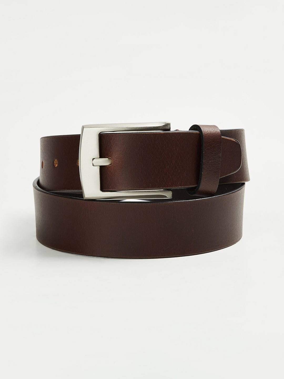 

Fame Forever by Lifestyle Men Leather Reversible Belt, Brown