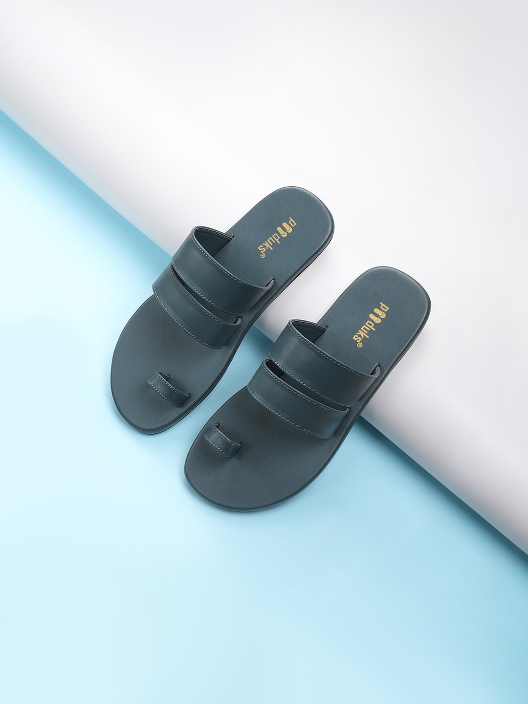 

Paaduks Men Uri One Toe Comfort Sandals, Teal