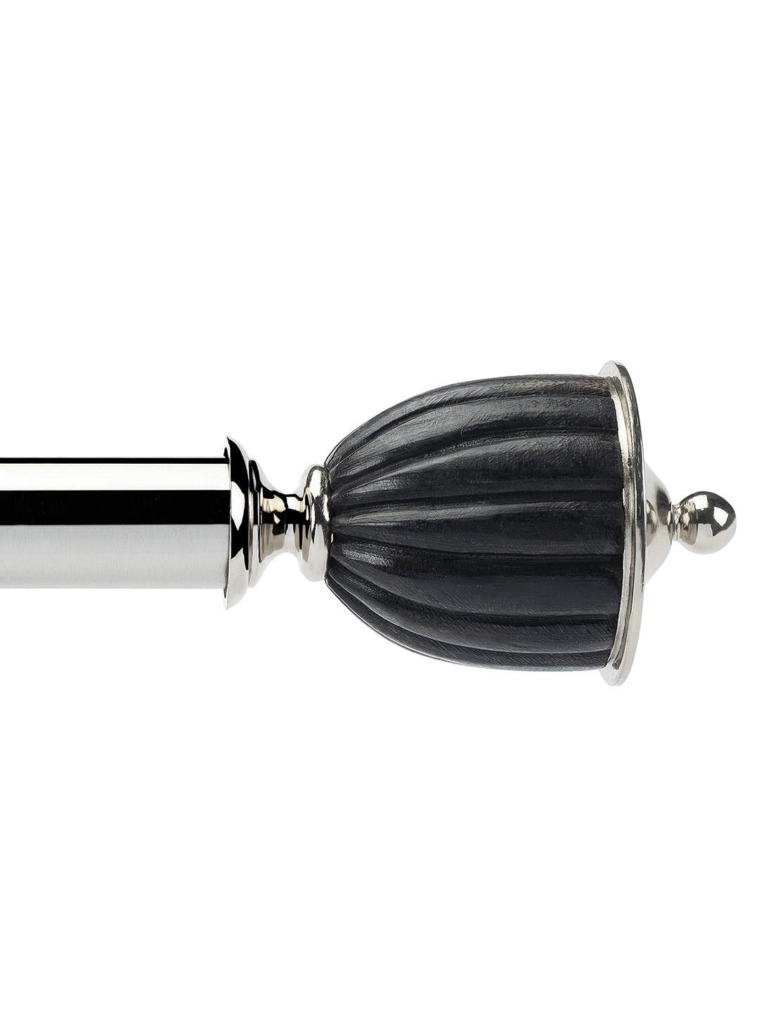 

Deco Window Silver Extendable Stainless Steel Curtain Rods and Brackets