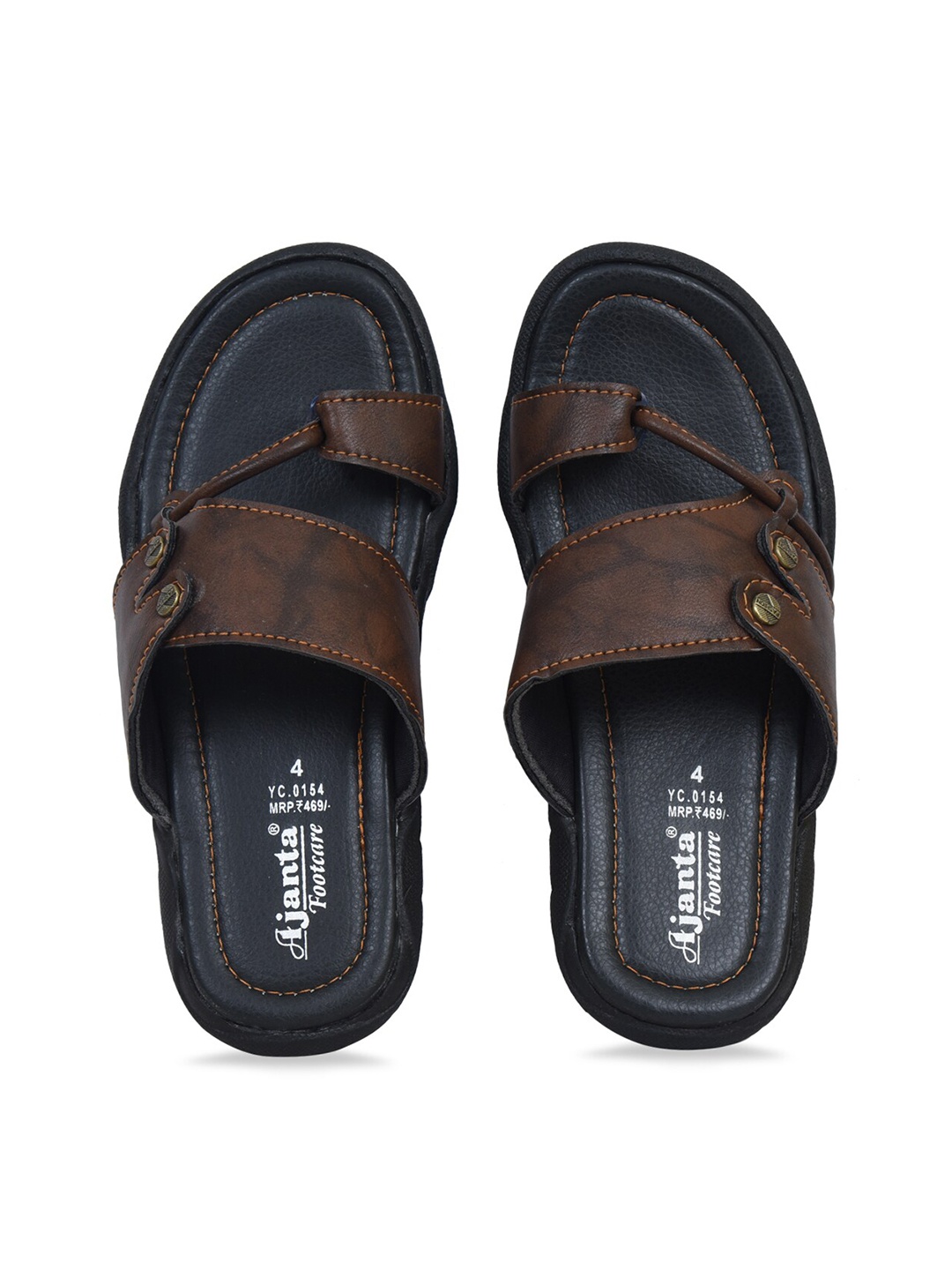 

Ajanta Boys Open Toe Comfort Sandals, Brown