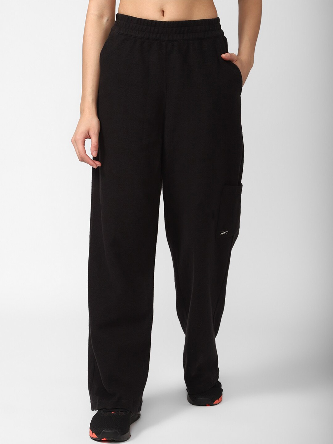 

Reebok Women Cl Wde Fl Wide Leg Track Pants, Black