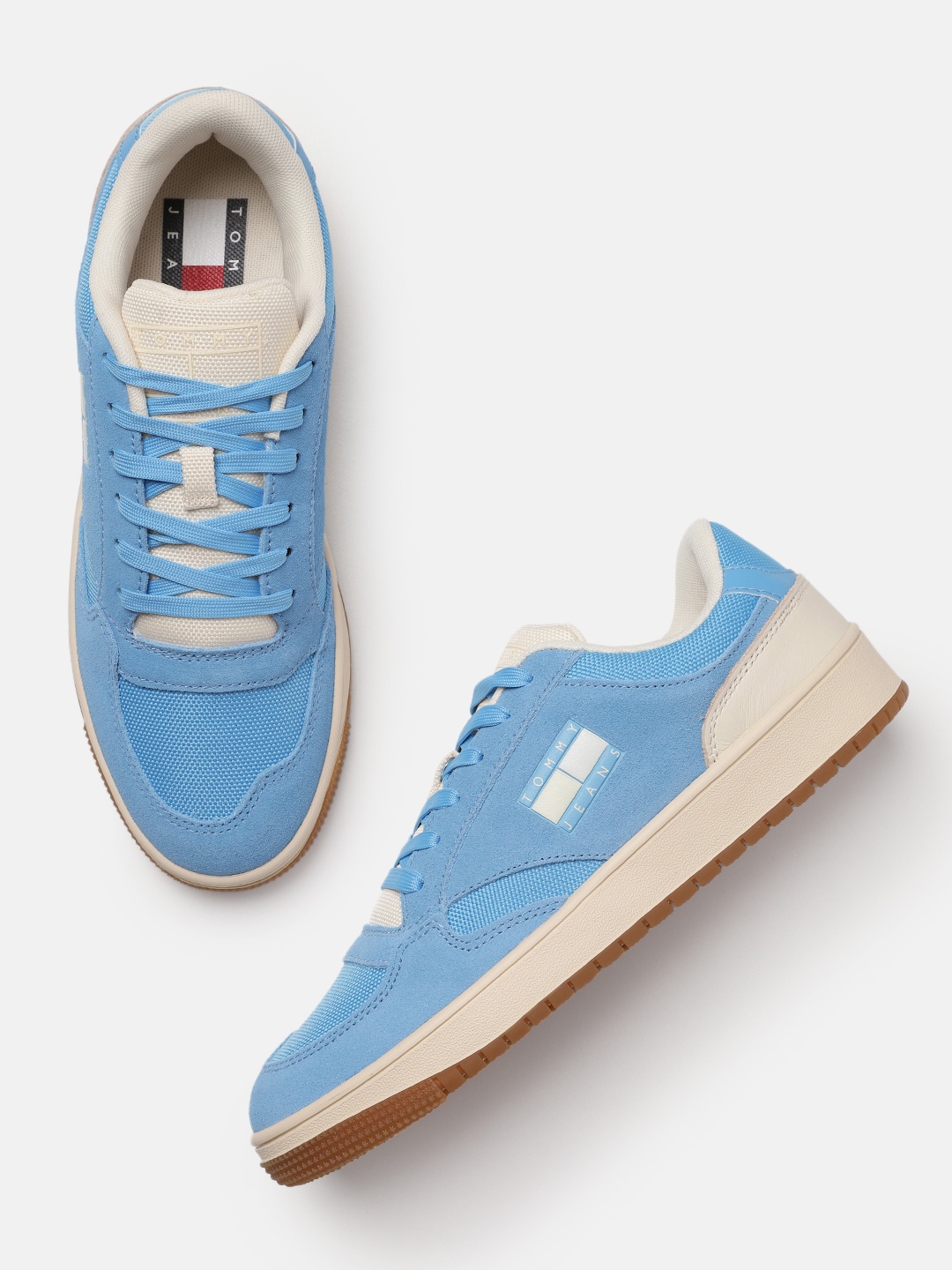 

Tommy Hilfiger Women Suede Sneakers, Blue