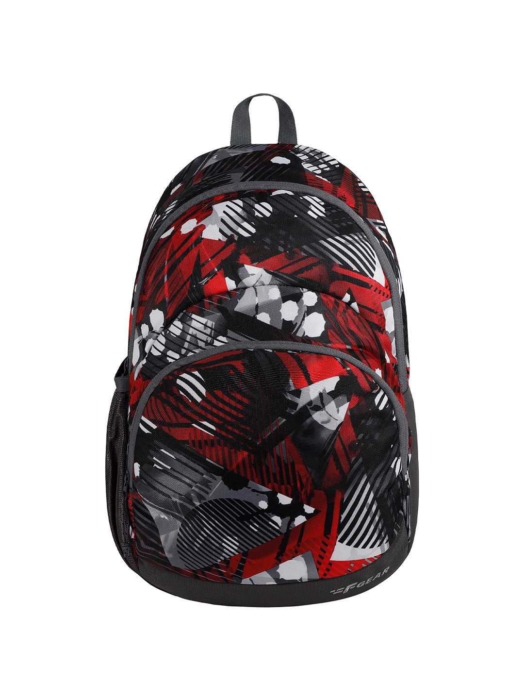 

F Gear Printed Padded Backpack, Black