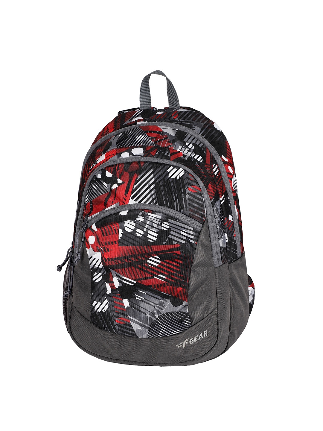 

F Gear Printed Water Resistant Backpack, Black