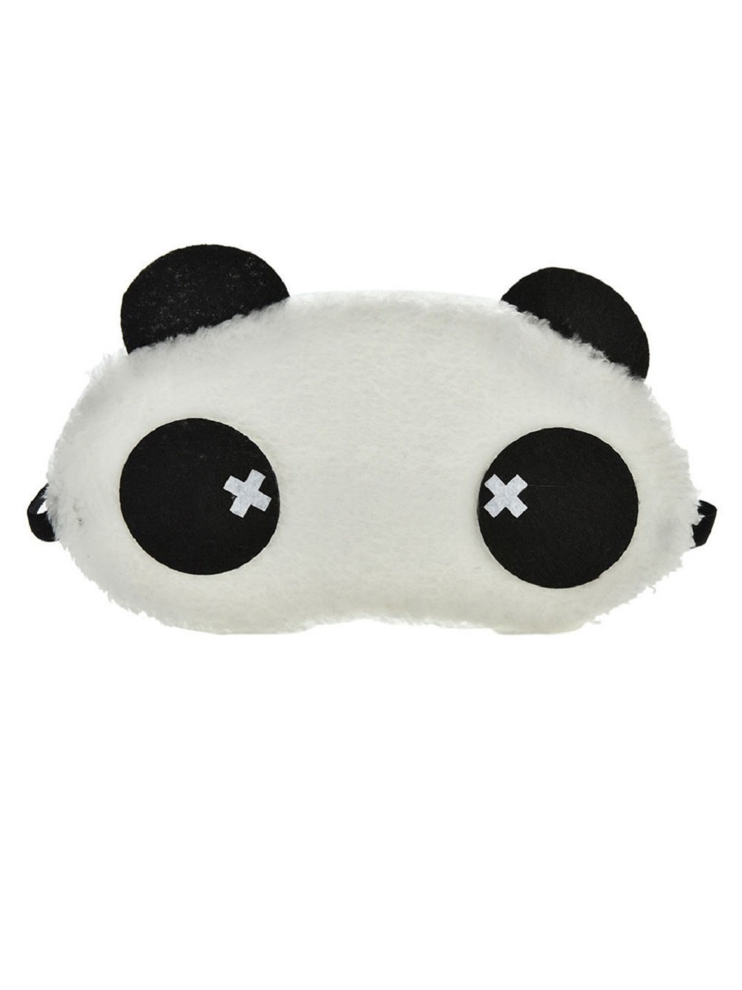 

JENNA Fur Panda Sleeping Eye Mask, White