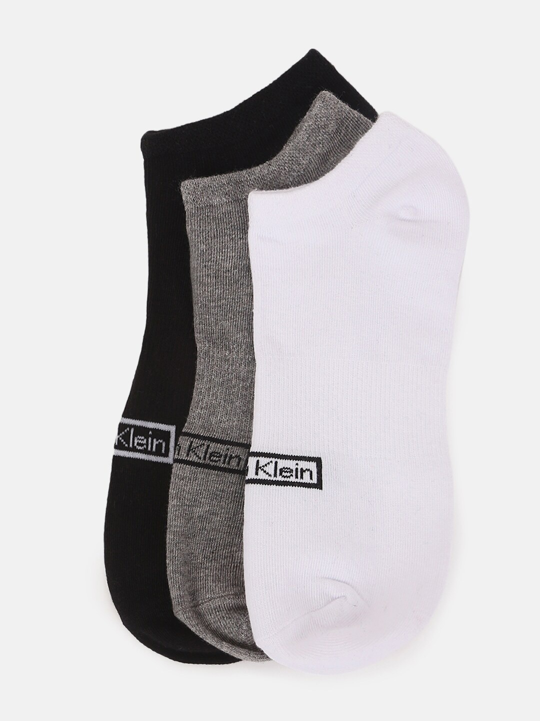 

Calvin Klein Jeans Men Pack Of 3 Ankle Length Socks, White