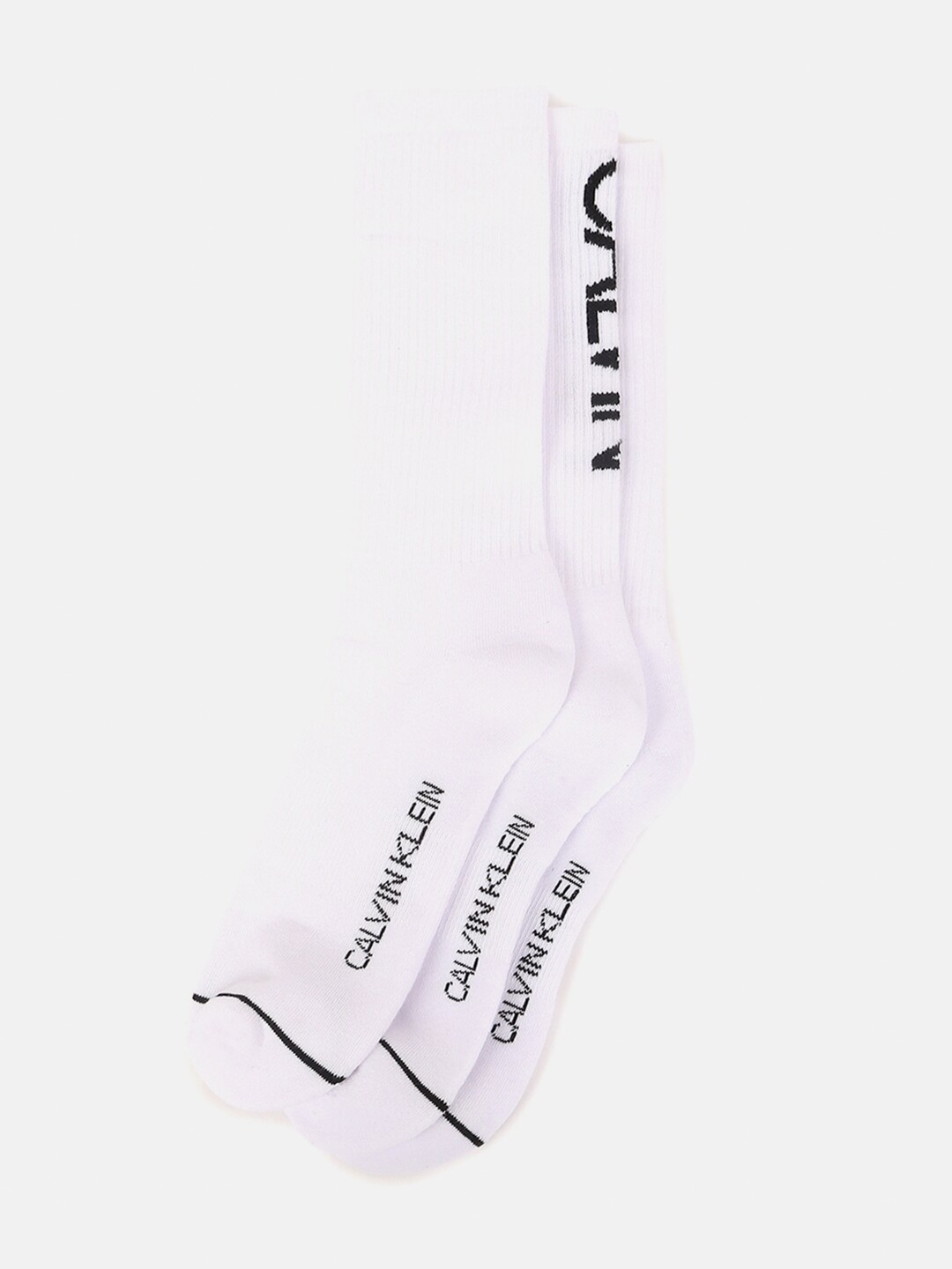 

Calvin Klein Jeans Men Pack Of 3 Calf Length Socks, White