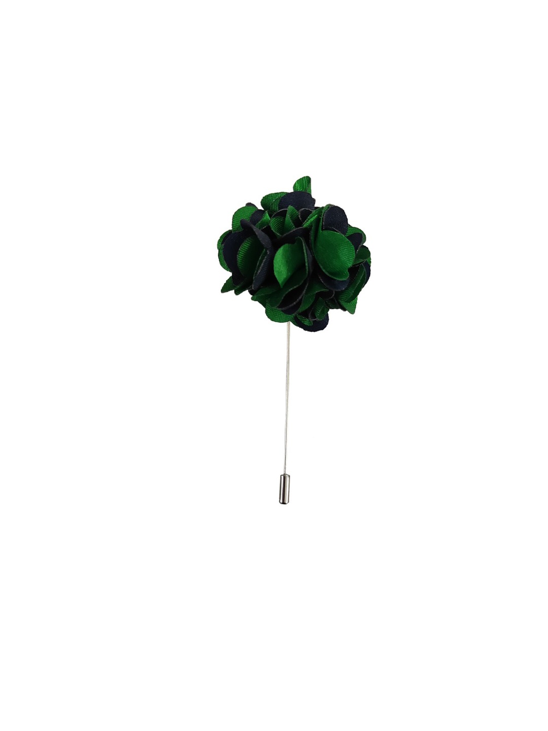 

Blacksmith Men Floral-Shaped Lapel Pin, Green