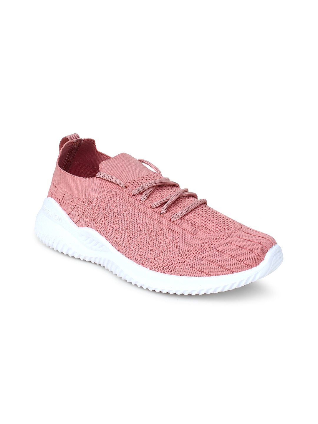 

Champs Men Air Plus Technology Non-Marking Running Sports Shoes, Pink