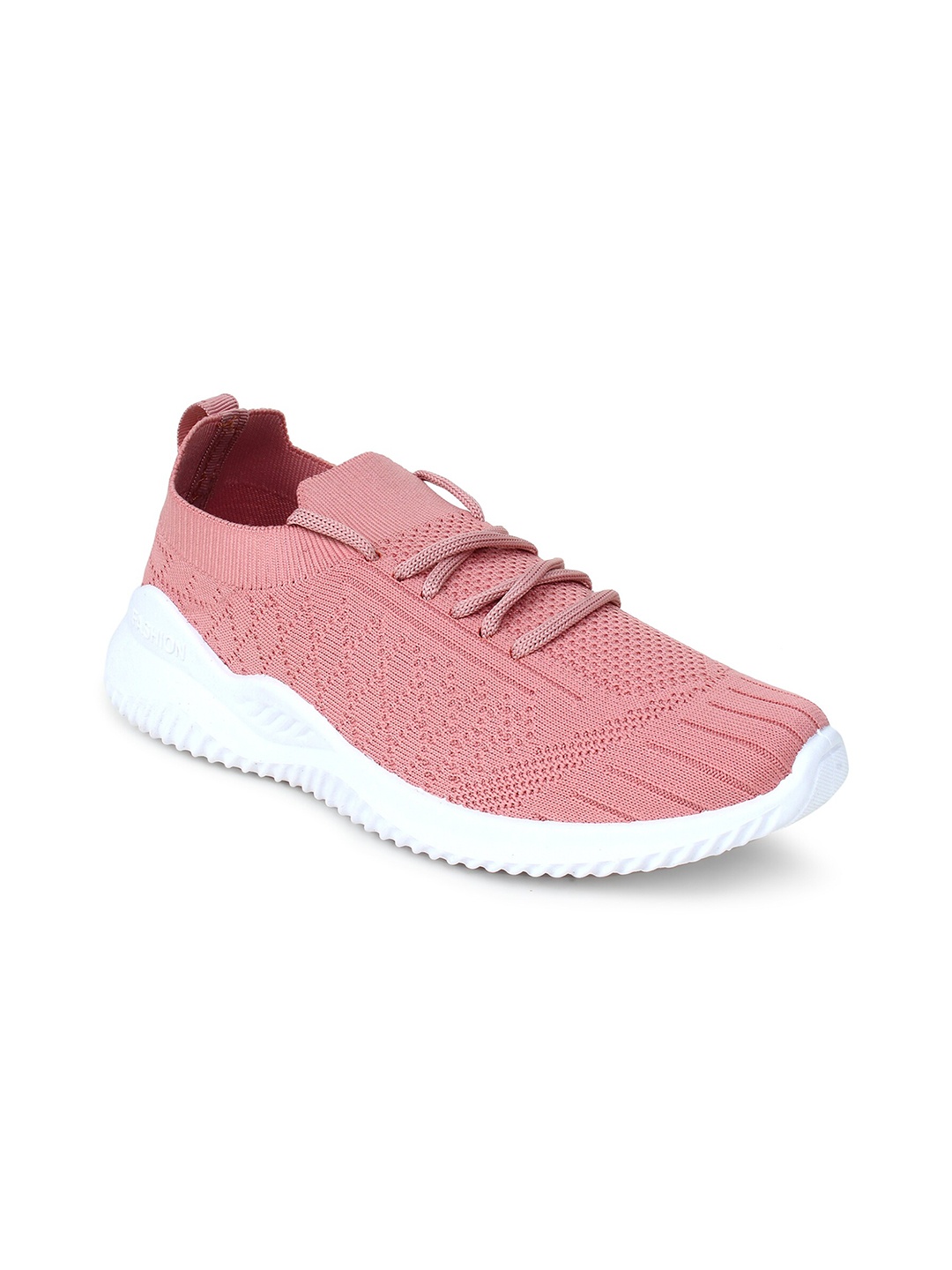 

Champs Men Air Plus Technology Non-Marking Running Sports Shoes, Pink