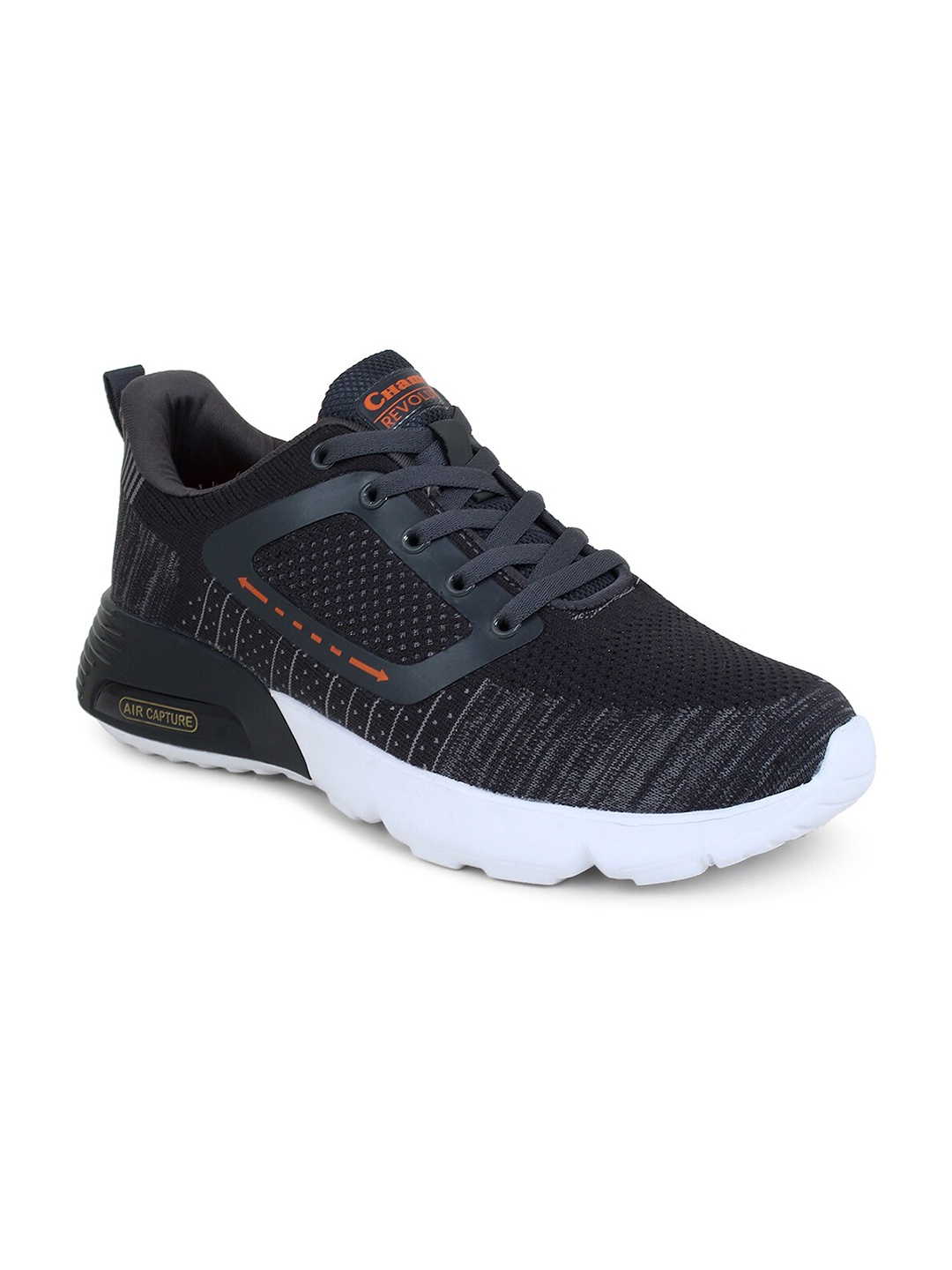 

Champs Men Air Plus Technology Non-Marking Running Sports Shoes, Grey