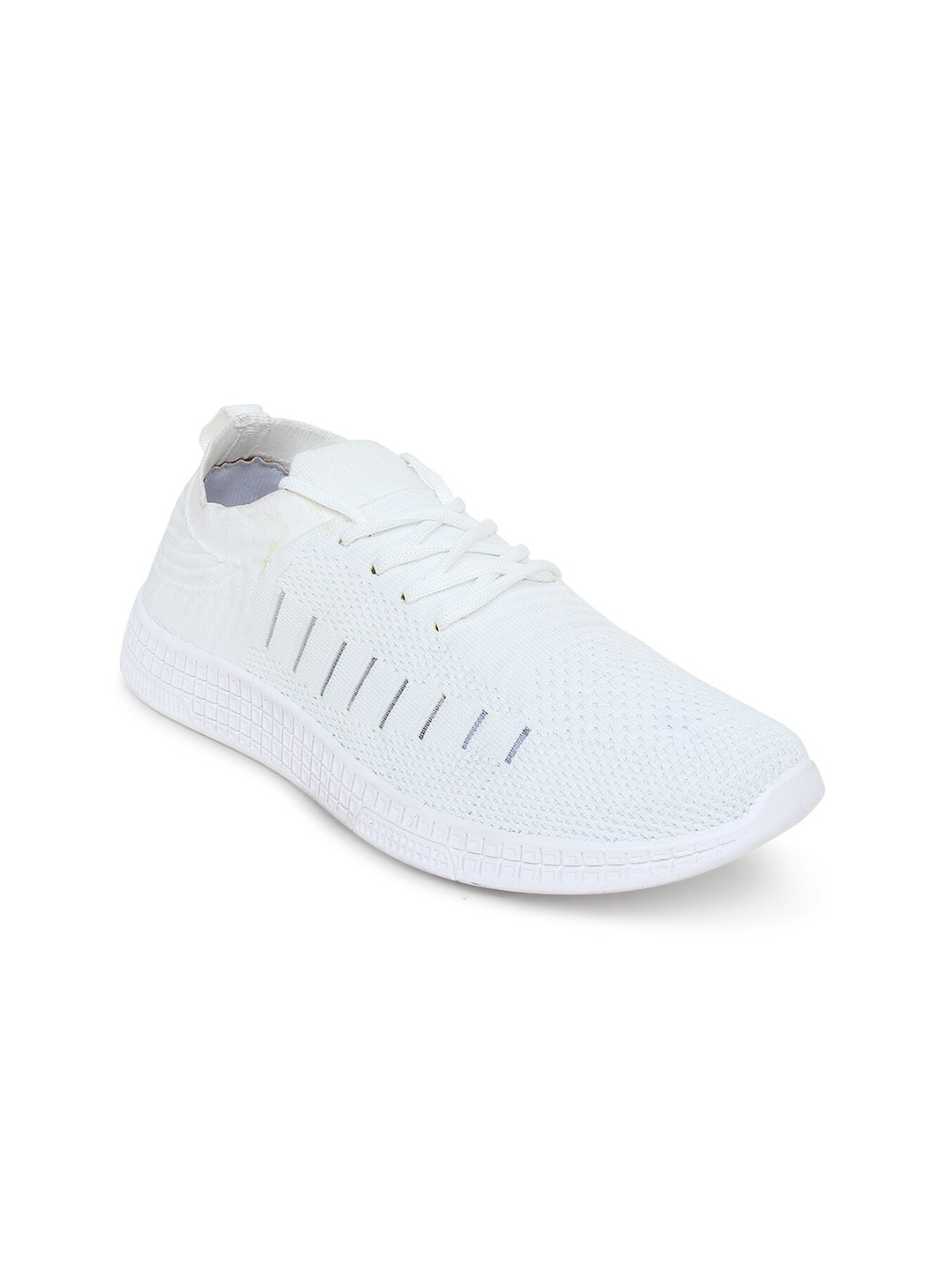 

Champs Men Air Plus Technology Non-Marking Running Sports Shoes, White