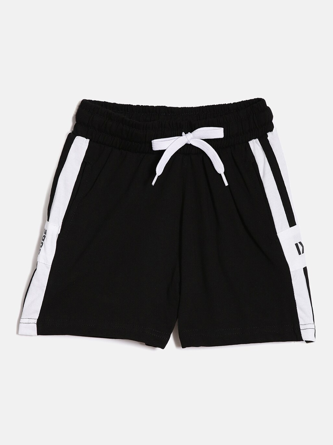 

DIXCY SCOTT Boys Outdoor Mid-Rise Cotton Shorts, Black